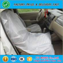 cubierta de asiento de coche de plástico antideslizante desechable personalizada